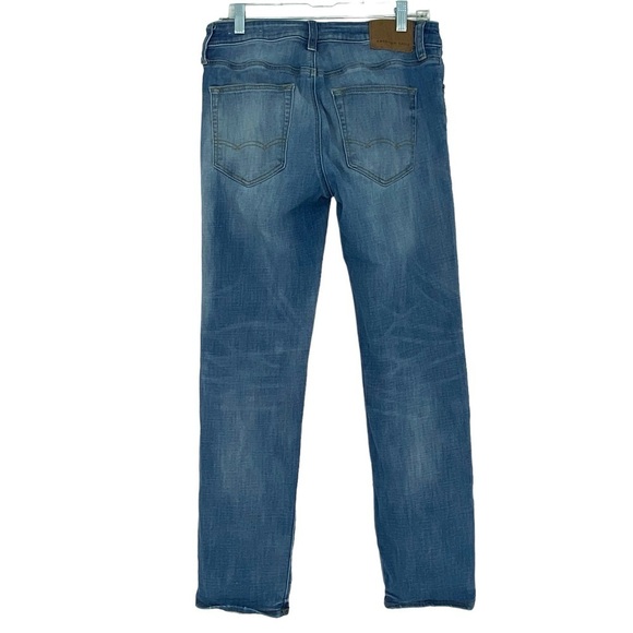 AEO Slim Straight Extreme Flex Blue Jeans Men's size 29W x 32L - Picture 2 of 15